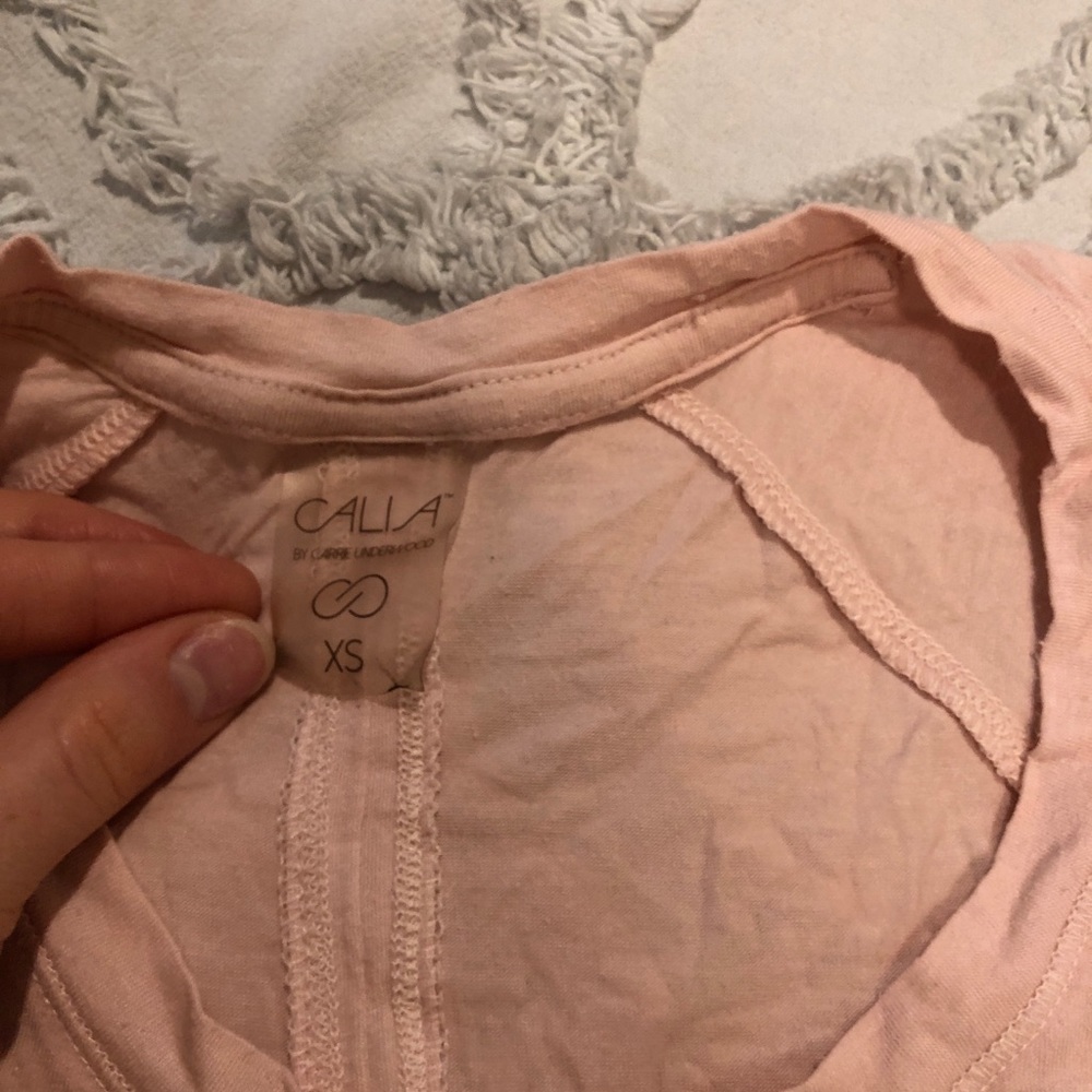 CALIA by Carrie Underwood pink workout top